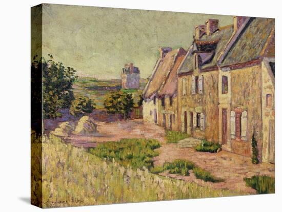 Saint-Briac, Cour a La Ville Hue, 1885-Paul Signac-Stretched Canvas