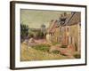 Saint-Briac, Cour a La Ville Hue,1885-Edgar Degas-Framed Giclee Print