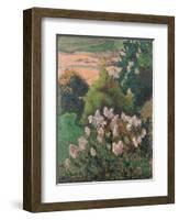 Saint-Briac Landscape, 1886-Emile Bernard-Framed Giclee Print