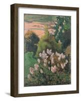 Saint-Briac Landscape, 1886-Emile Bernard-Framed Giclee Print