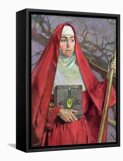 Saint Brigid-Patrick Joseph Tuohy-Framed Stretched Canvas