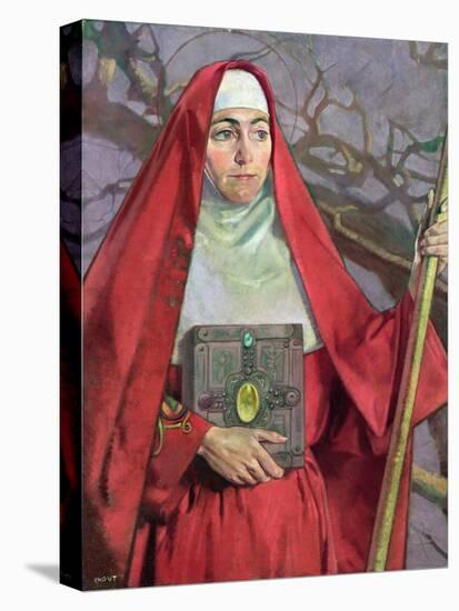 Saint Brigid-Patrick Joseph Tuohy-Stretched Canvas