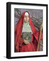 Saint Brigid-Patrick Joseph Tuohy-Framed Giclee Print