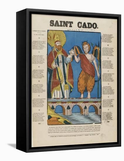 Saint Cado-null-Framed Stretched Canvas