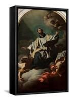 Saint Cajetan in Glory-Francesco Solimena-Framed Stretched Canvas