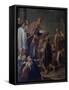 Saint Carl Ministers Poor People (San Carlo Assiste I Poveri)-Antonio Rossi-Framed Stretched Canvas