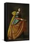 Saint Casilda or Saint Isabel of Portugal-Francisco de Zurbarán-Framed Stretched Canvas