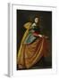 Saint Casilda or Saint Isabel of Portugal-Francisco de Zurbarán-Framed Giclee Print