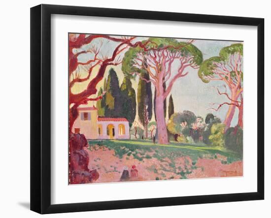 Saint-Cassien Chapel, Cannes, 1922-Maurice Denis-Framed Giclee Print