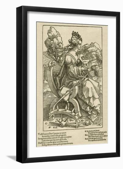 Saint Catherine, 1505-07-Hans Baldung Grien-Framed Giclee Print