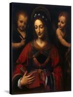 Saint Catherine, 1527-1531-Bernardino Luini-Stretched Canvas