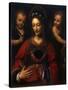 Saint Catherine, 1527-1531-Bernardino Luini-Stretched Canvas