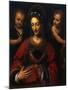 Saint Catherine, 1527-1531-Bernardino Luini-Mounted Giclee Print