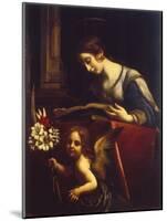 Saint Catherine, 1670-Carlo Dolci-Mounted Giclee Print