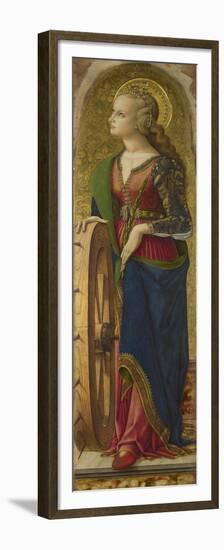 Saint Catherine of Alexandria, 1476-Carlo Crivelli-Framed Premium Giclee Print