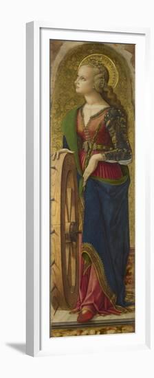 Saint Catherine of Alexandria, 1476-Carlo Crivelli-Framed Premium Giclee Print