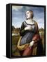 Saint Catherine of Alexandria, C1507-Raphael-Framed Stretched Canvas