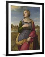 Saint Catherine of Alexandria, Ca 1507-Raphael-Framed Giclee Print