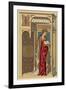 Saint Catherine of Alexandria Egyptian Wife of Emperor Maxentius Tortured on Wheel and Beheaded-null-Framed Art Print