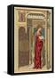 Saint Catherine of Alexandria Egyptian Wife of Emperor Maxentius Tortured on Wheel and Beheaded-null-Framed Stretched Canvas