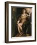 Saint Catherine of Alexandria in Prison, c.1580-5-Veronese-Framed Premium Giclee Print