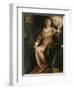 Saint Catherine of Alexandria in Prison, c.1580-5-Veronese-Framed Premium Giclee Print