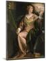 Saint Catherine of Alexandria in Prison, c.1580-5-Veronese-Mounted Giclee Print