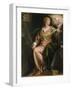 Saint Catherine of Alexandria in Prison, c.1580-5-Veronese-Framed Giclee Print