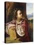 Saint Catherine of Alexandria (Oil on Canvas)-Artemisia Gentileschi-Stretched Canvas