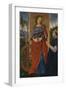 Saint Catherine of Alexandria with a Donor, C. 1480-Bernardino Pinturicchio-Framed Giclee Print