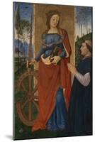 Saint Catherine of Alexandria with a Donor, C. 1480-Bernardino Pinturicchio-Mounted Giclee Print