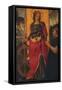'Saint Catherine of Alexandria with a Donor', c1480-Bernardino Pinturicchio-Framed Stretched Canvas
