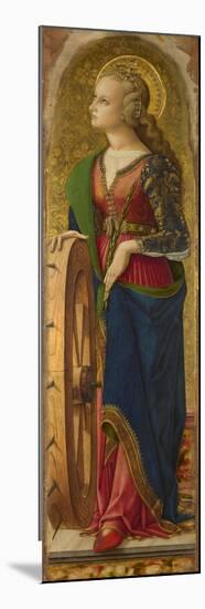 Saint Catherine of Alexandria-Carlo Crivelli-Mounted Premium Giclee Print