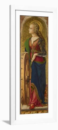 Saint Catherine of Alexandria-Carlo Crivelli-Framed Giclee Print