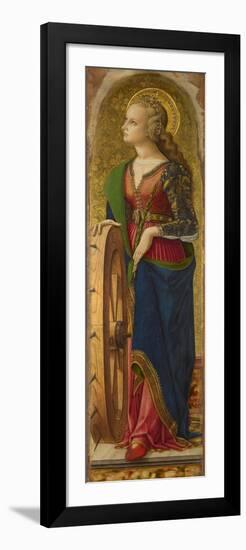 Saint Catherine of Alexandria-Carlo Crivelli-Framed Giclee Print