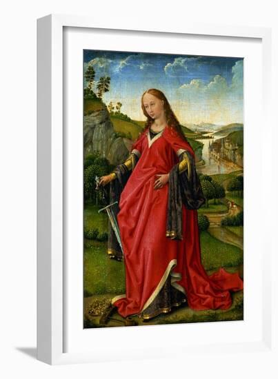 Saint Catherine of Alexandria-Rogier van der Weyden-Framed Giclee Print