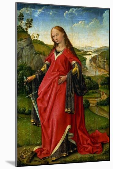 Saint Catherine of Alexandria-Rogier van der Weyden-Mounted Giclee Print