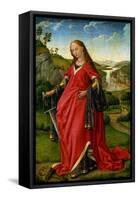 Saint Catherine of Alexandria-Rogier van der Weyden-Framed Stretched Canvas