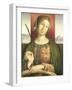 Saint Catherine of Alexandria-Francesco Zaganelli di Bosio-Framed Art Print