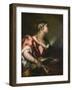 Saint Catherine of Alexandria-Giovanni Antonio Pellegrini-Framed Giclee Print