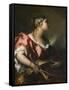 Saint Catherine of Alexandria-Giovanni Antonio Pellegrini-Framed Stretched Canvas