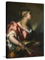 Saint Catherine of Alexandria-Giovanni Antonio Pellegrini-Stretched Canvas