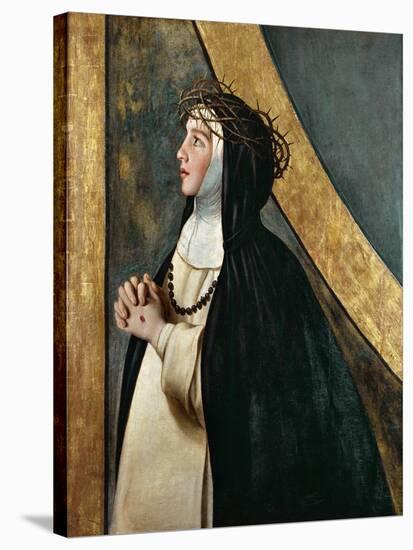 Saint Catherine of Siena, 1612-1614-Juan Bautista Mayno-Stretched Canvas