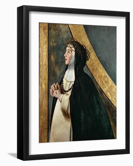 Saint Catherine of Siena, 1612-1614-Juan Bautista Mayno-Framed Giclee Print