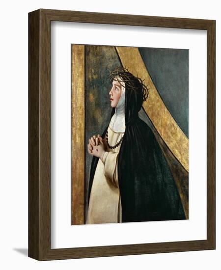 Saint Catherine of Siena, 1612-1614-Juan Bautista Mayno-Framed Giclee Print