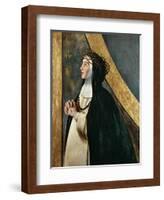 Saint Catherine of Siena, 1612-1614-Juan Bautista Mayno-Framed Giclee Print