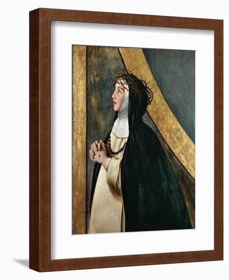 Saint Catherine of Siena, 1612-1614-Juan Bautista Mayno-Framed Giclee Print