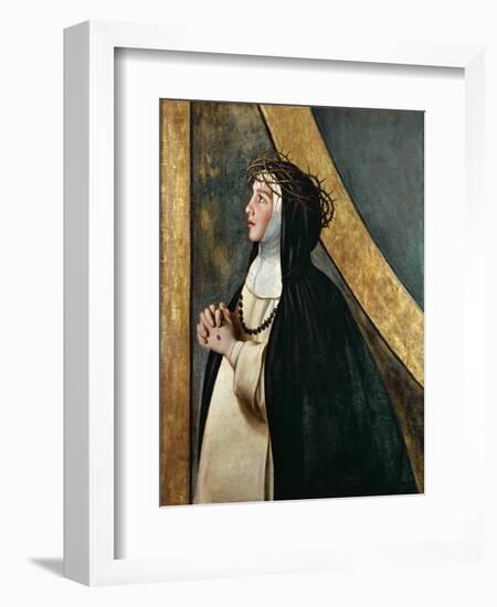 Saint Catherine of Siena, 1612-1614-Juan Bautista Mayno-Framed Giclee Print