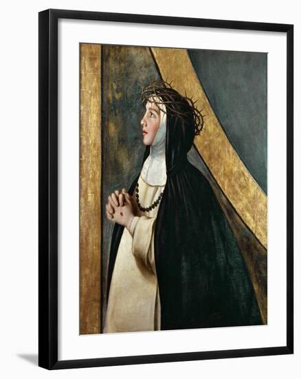 Saint Catherine of Siena, 1612-1614-Juan Bautista Mayno-Framed Giclee Print