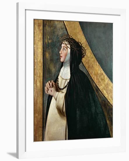 Saint Catherine of Siena, 1612-1614-Juan Bautista Mayno-Framed Giclee Print